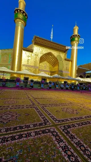 لحظات نابی از روبروی ایوان طلای نجف قسمت همه